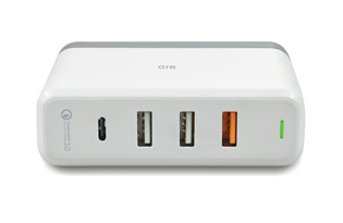 Four USB ports multi-functional charger